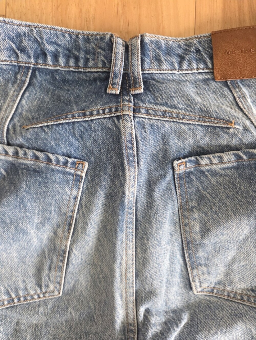 We The Free Good Luck Mid-Rise Barrel Jeans - Ultra Light Beam - Picture 7 of 7